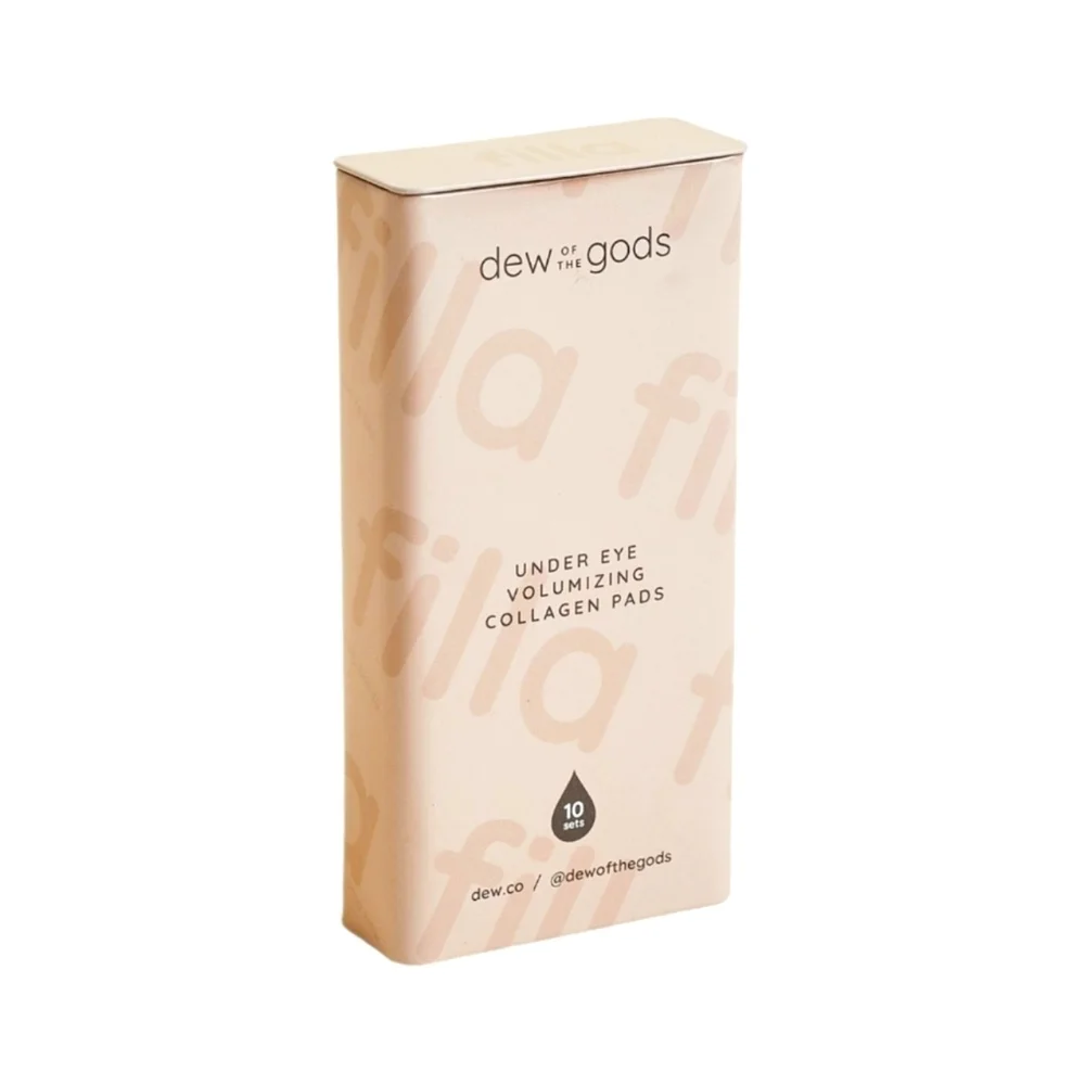 NIB Dew Of The Gods Filla Under Eye Collagen Pads 10 Sets - Sealed